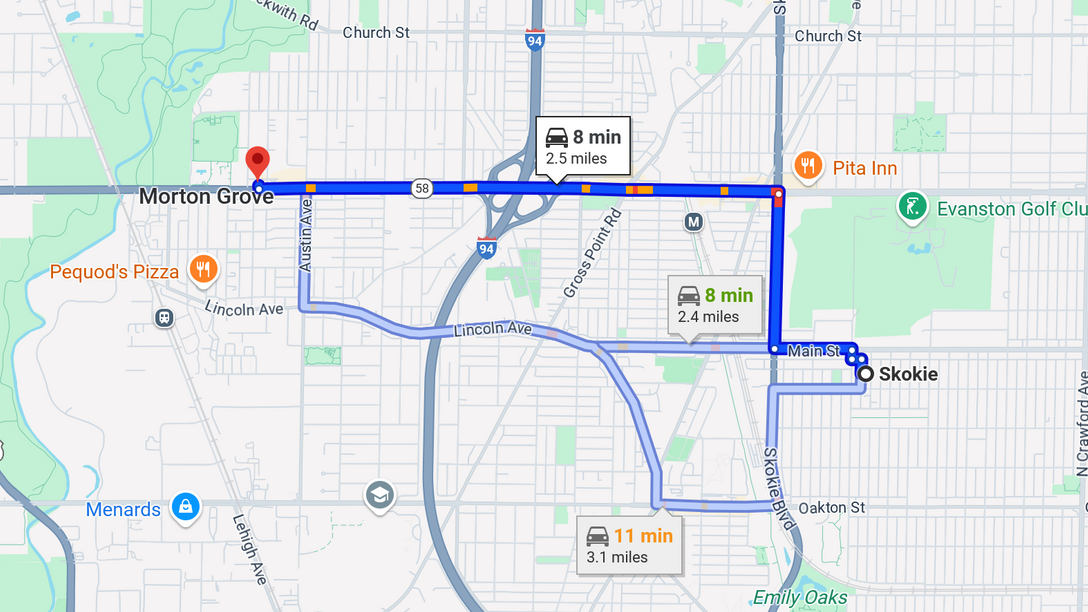 Skokie Illinois USA to ProAuto