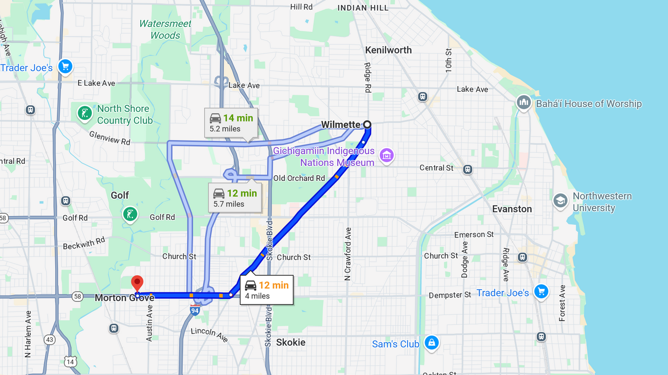 Wilmette Illinois USA to ProAuto