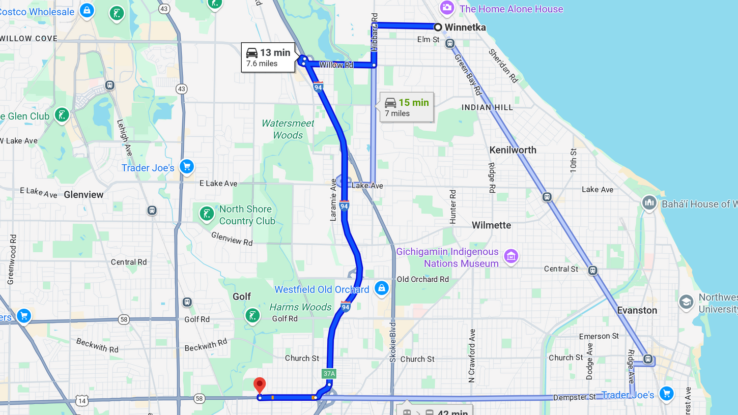 Winnetka Illinois USA to ProAuto