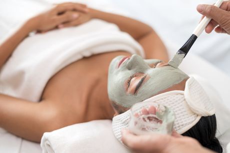 Woman Getting Facial Treatment — Elmhurst, IL — Radiante Dental
