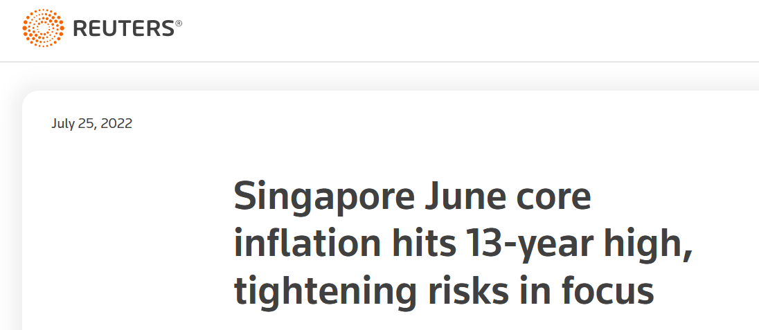 singapore inflation hits record high