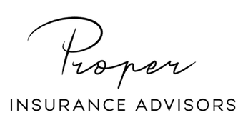 Proper Insurance Advisors logo with cursive
