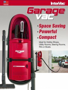 GarageVac central vacuum cleaner system