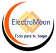 A logo for electromoon todo para tu hogar