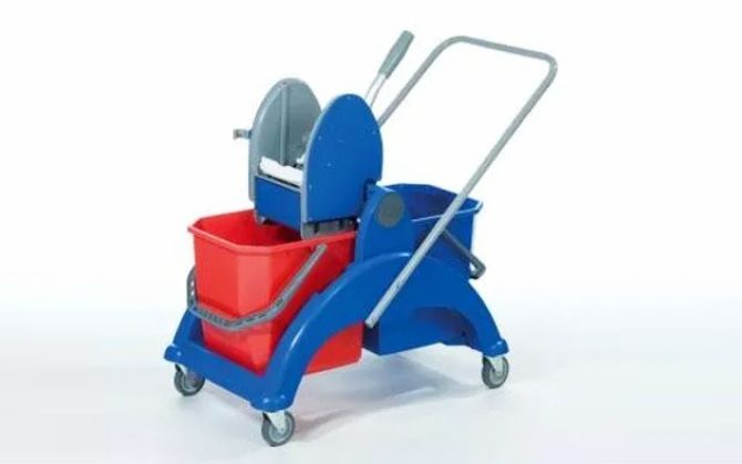 Carrello 2 Secchi 25 l Con Strizzatore