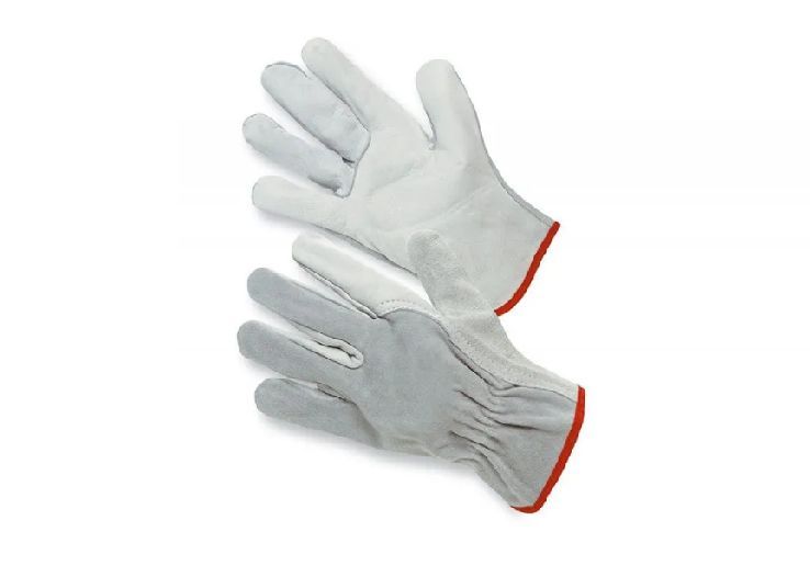 Guanti in pelle fiore