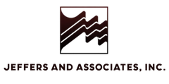 The logo for jeffers and associates , inc.