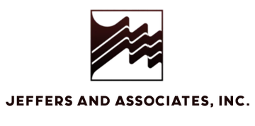 The logo for jeffers and associates , inc.