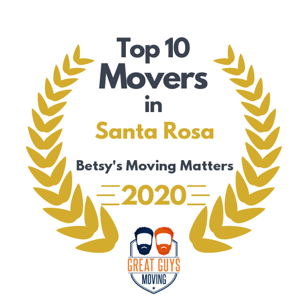 2020 Top 10 Mover in Santa Rosa, CA