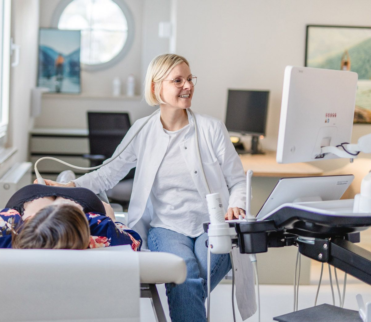 Gynäkologiebehandlungszimmer