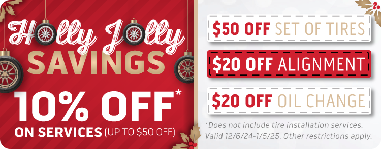 Dunn Promo Holiday Savings | Dunn Tire