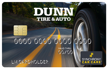 Dunn Tire & Auto and Synchrony Credit Card