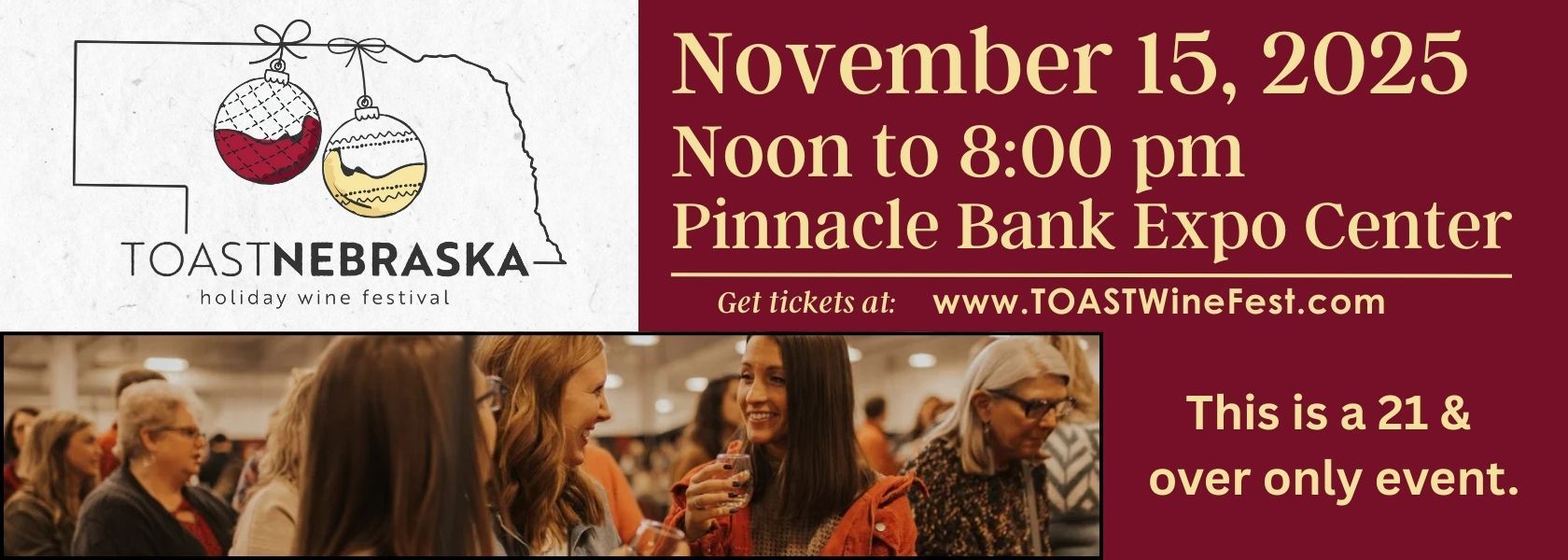 TOAST Nebraska: Holiday Wine Festival