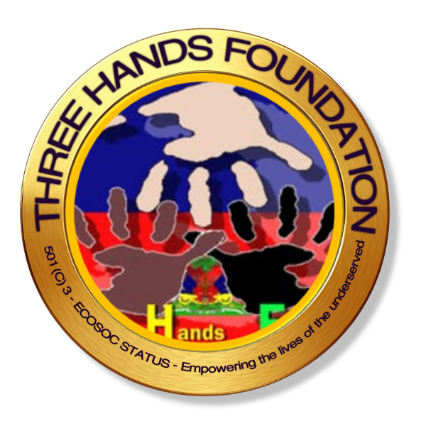 The Three Hands Foundation, Inc. Logo