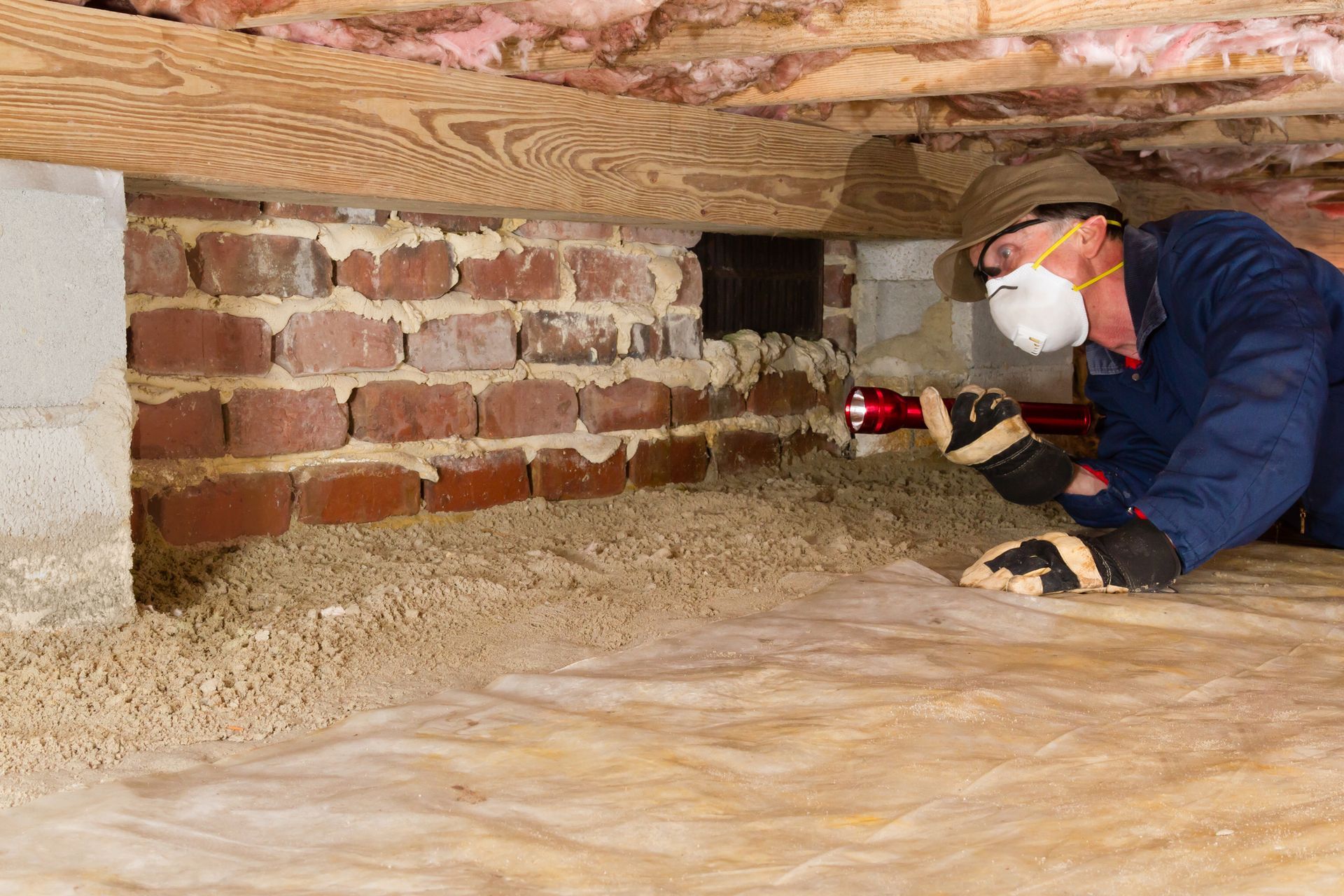 A pest control expert providing a termite inspection for a residential property in Penrith, NSW.