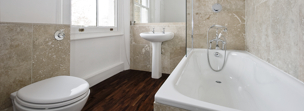 A bathroom installation