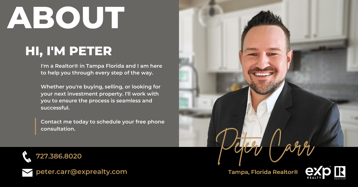Peter Carr Tampa Florida Real Estate Expert LPT Realty