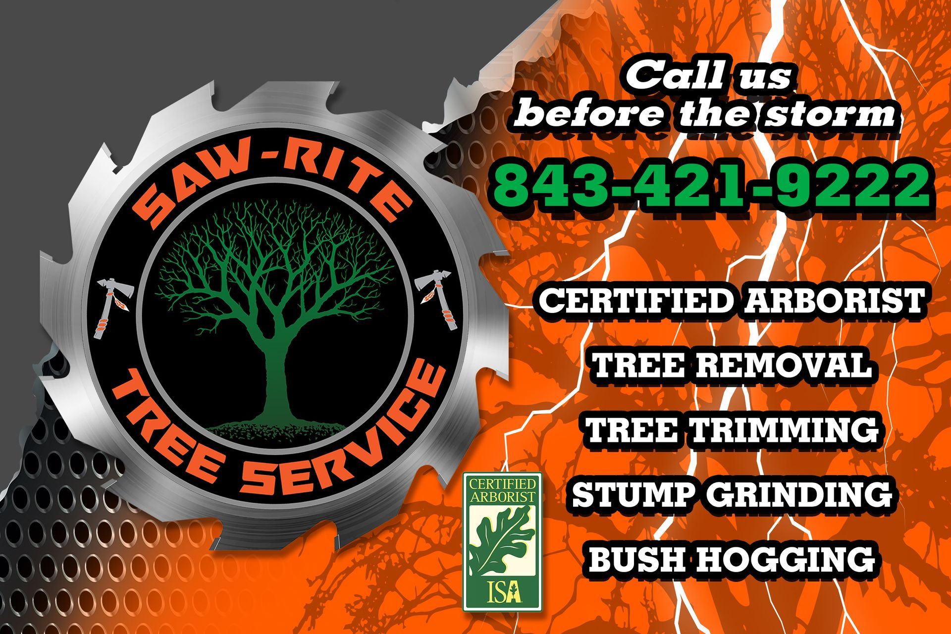 Special Offers SawRite Tree Service