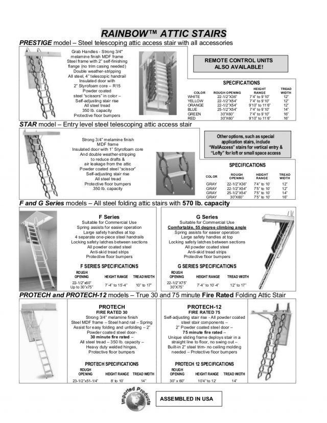 There are many different types of stairs on this page.
