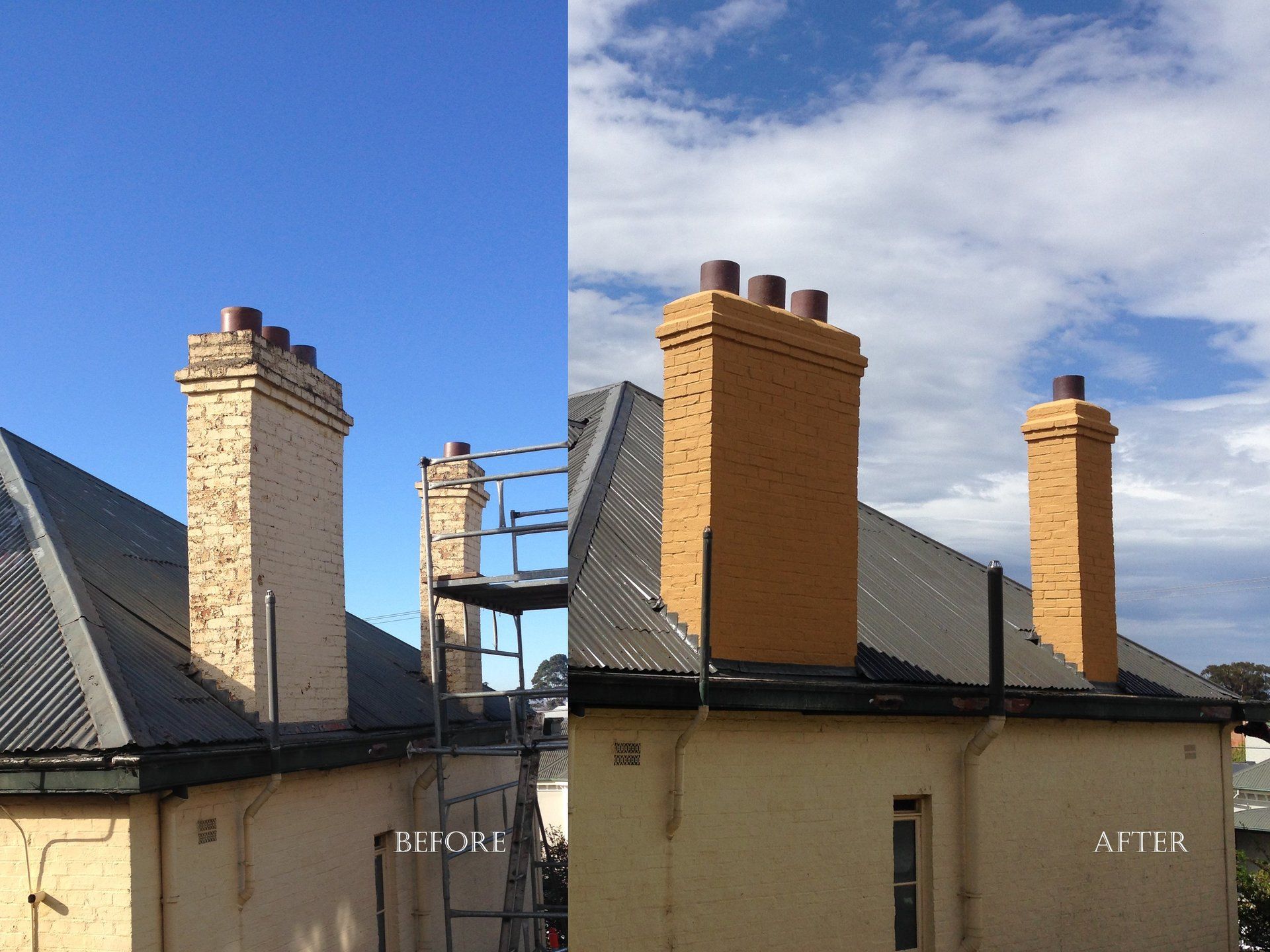 HERITAGE AND SLATE ROOFING HOBART CHIMNEY REBUILDING AND PAINTING