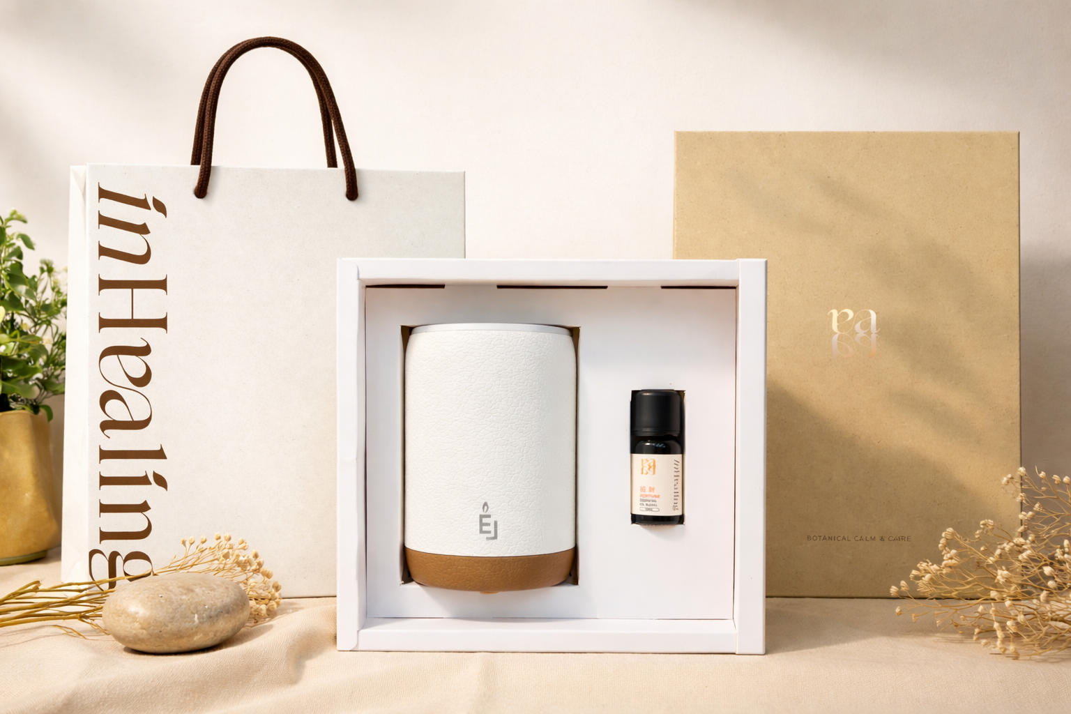 桔‧豐盛 擴香精油禮盒組