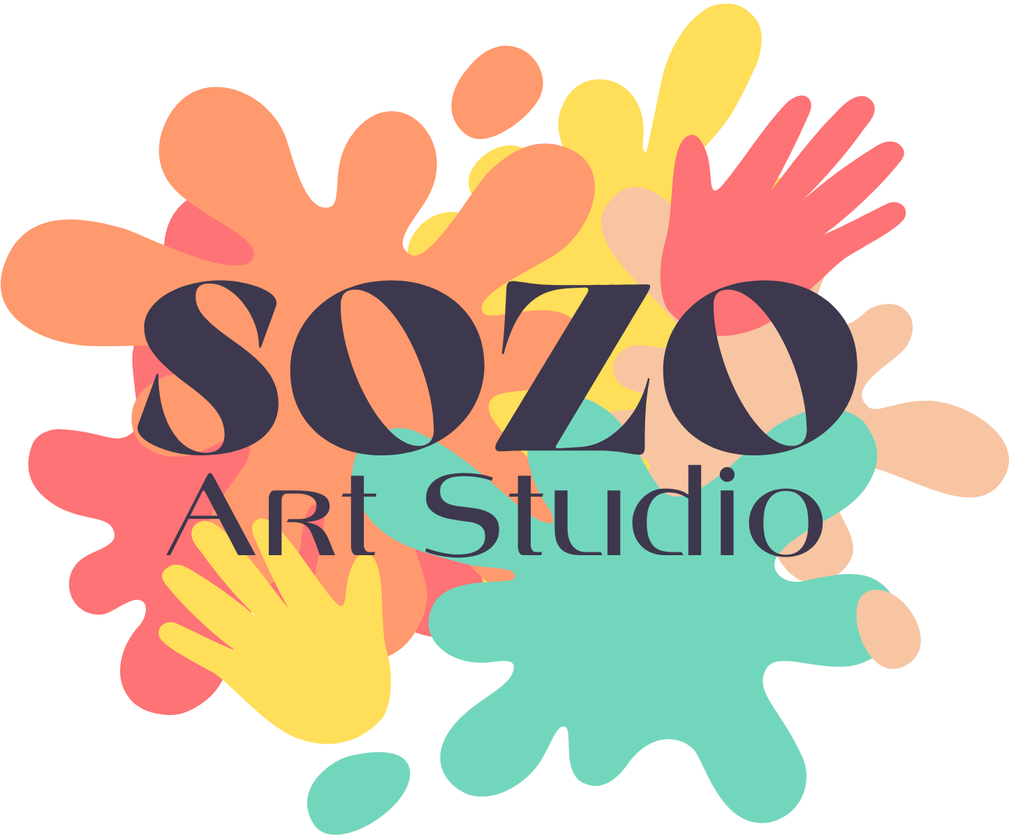A black and white logo for a dance studio.