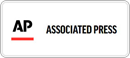 An ap associated press logo on a white background.