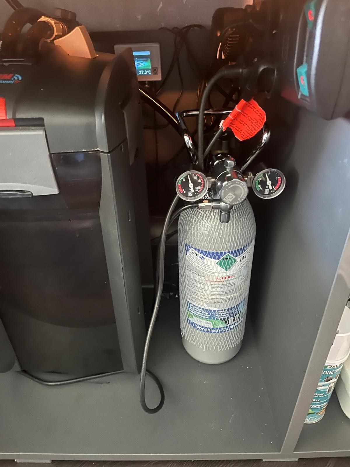 Co2 installatie aquarium laten aansluiten