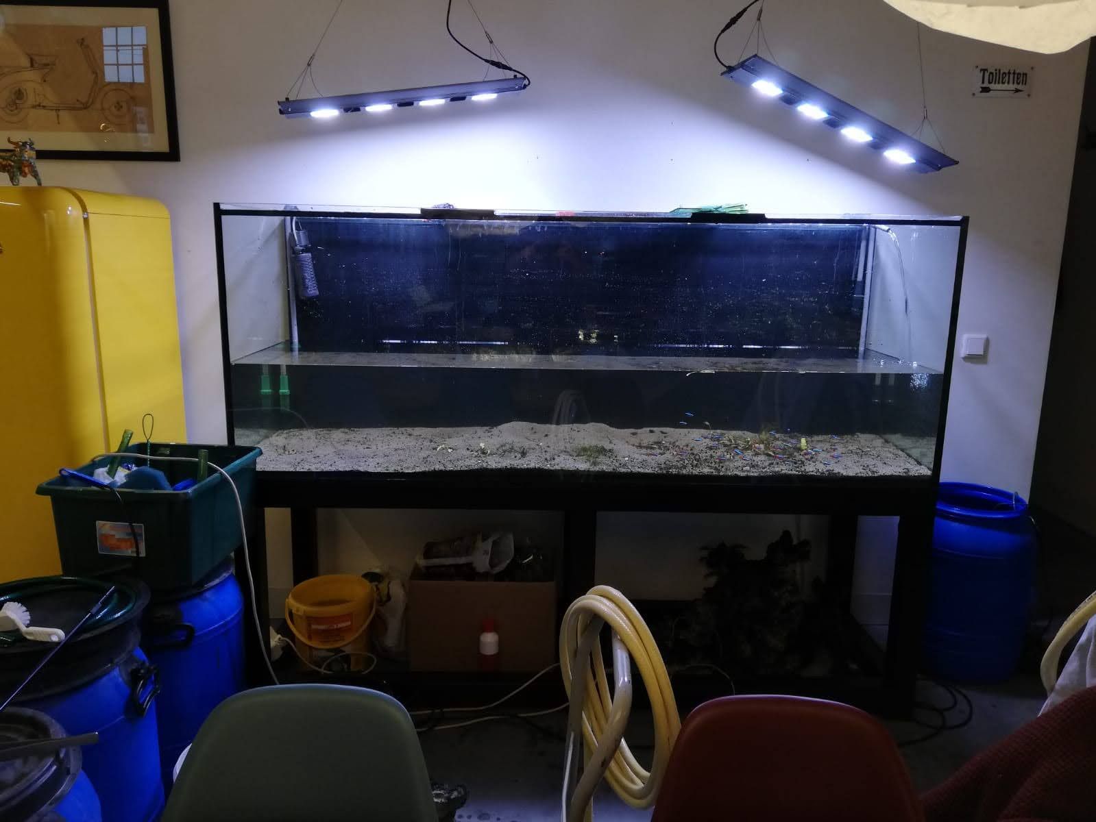 Aquarium op maat industrieel 