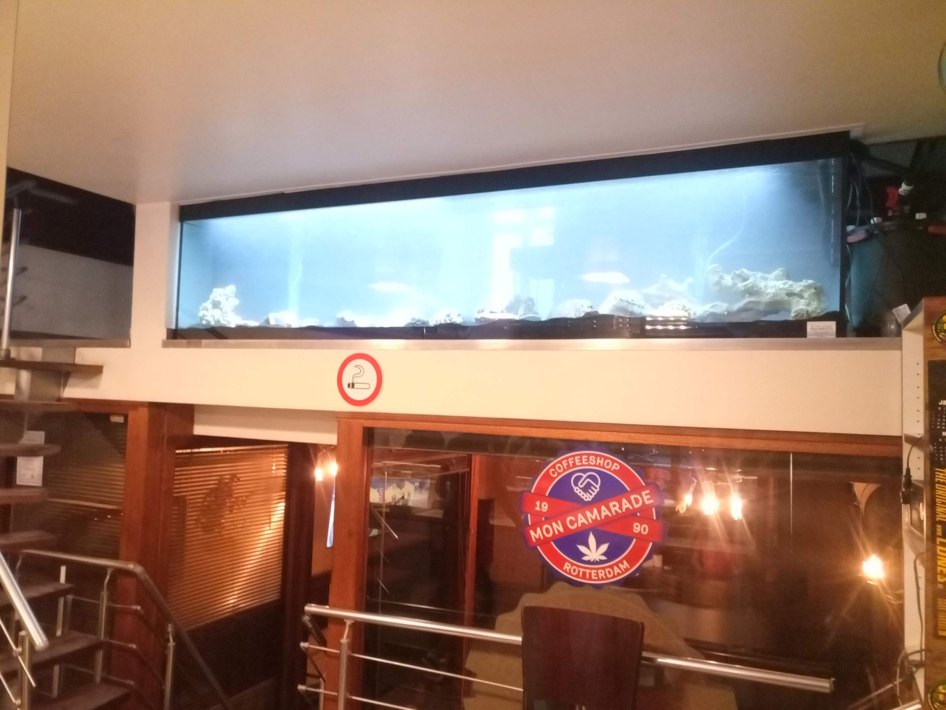 Aquarium op maat in horeca
