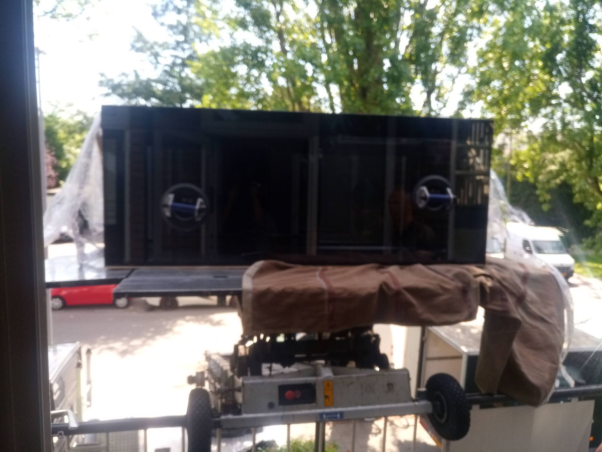 Aquarium met verhuislift