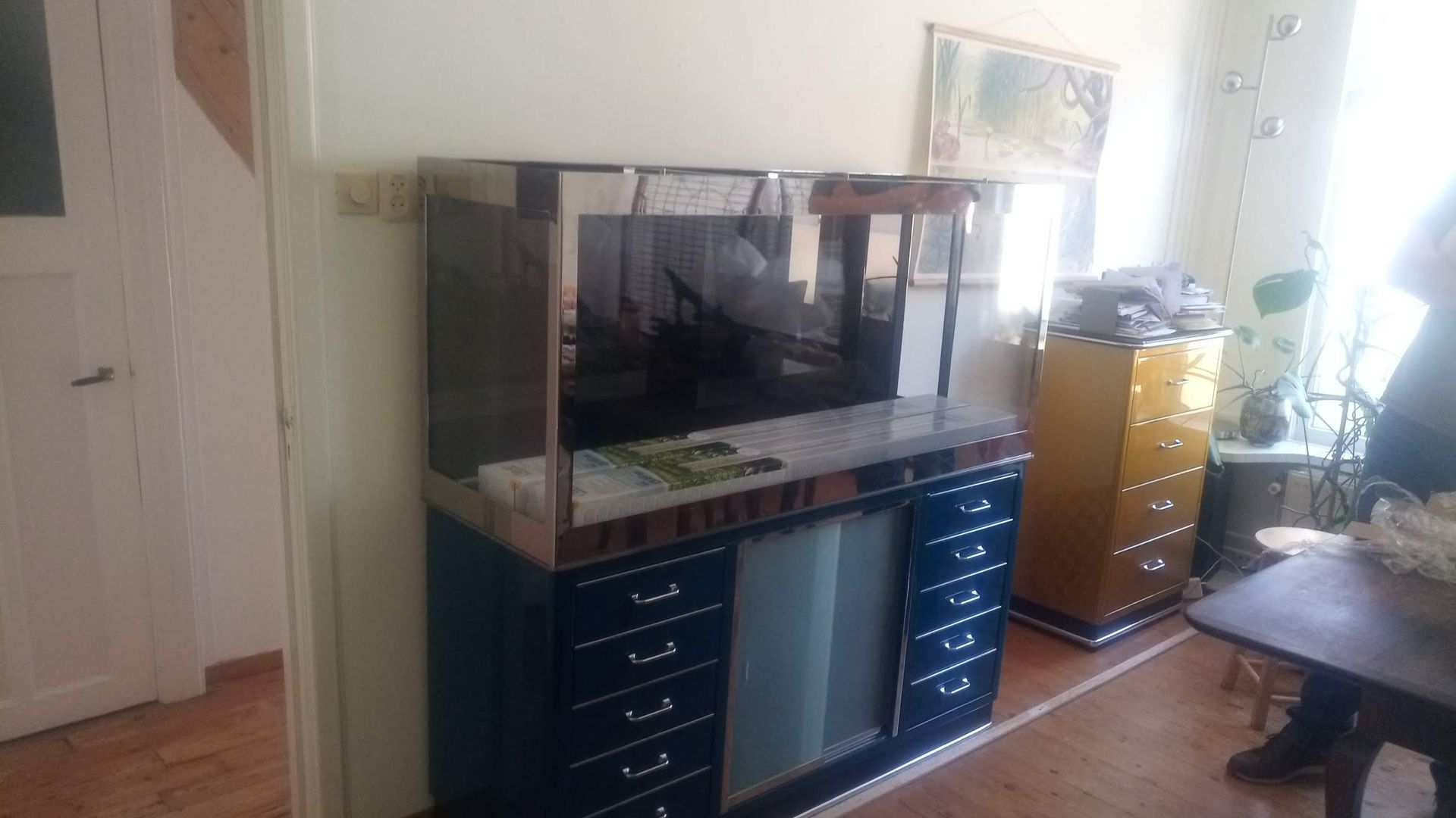 Een rijkelijk versierd aquarium laten maken