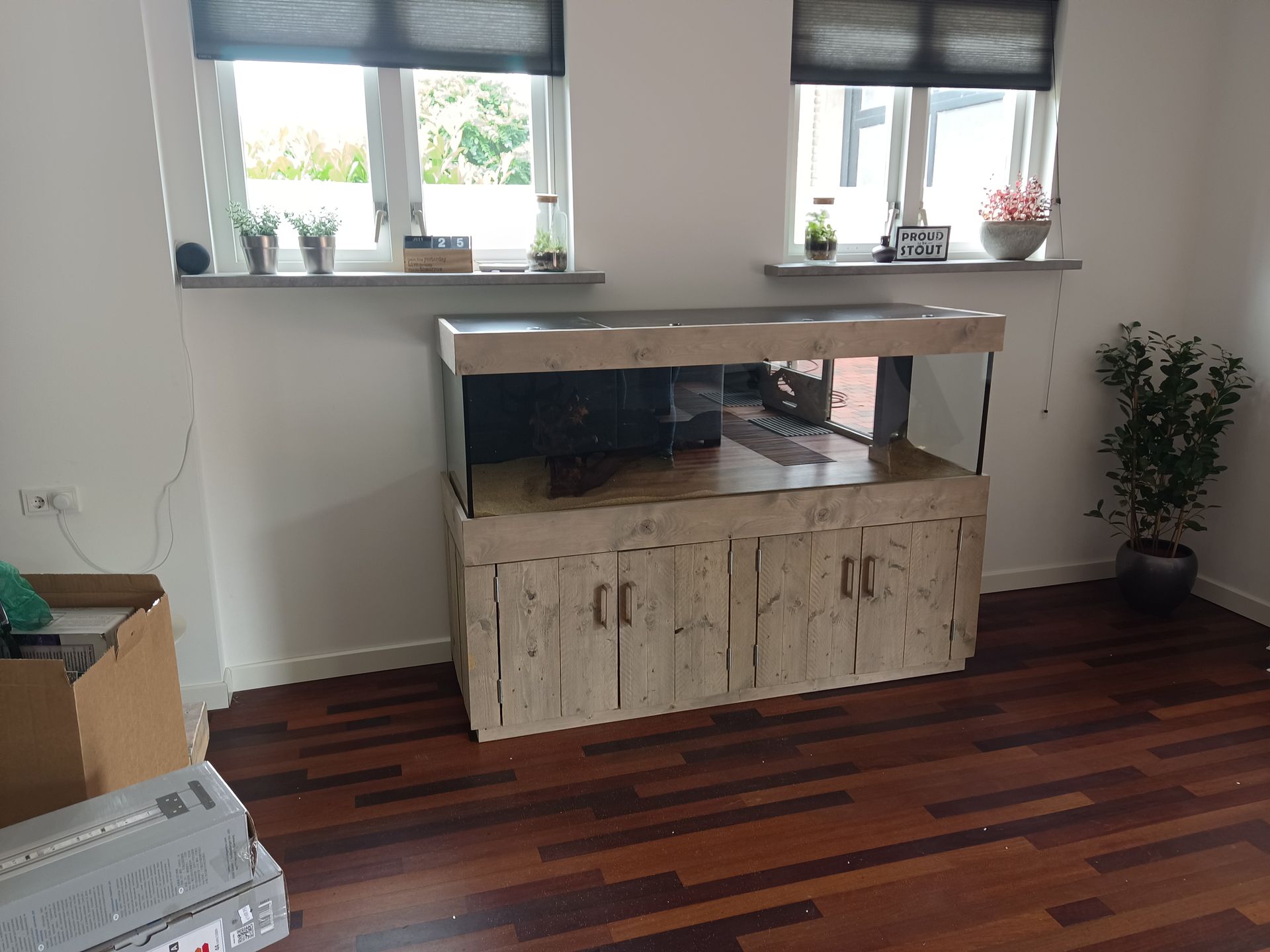 Aquarium met specifieke maten laten maken