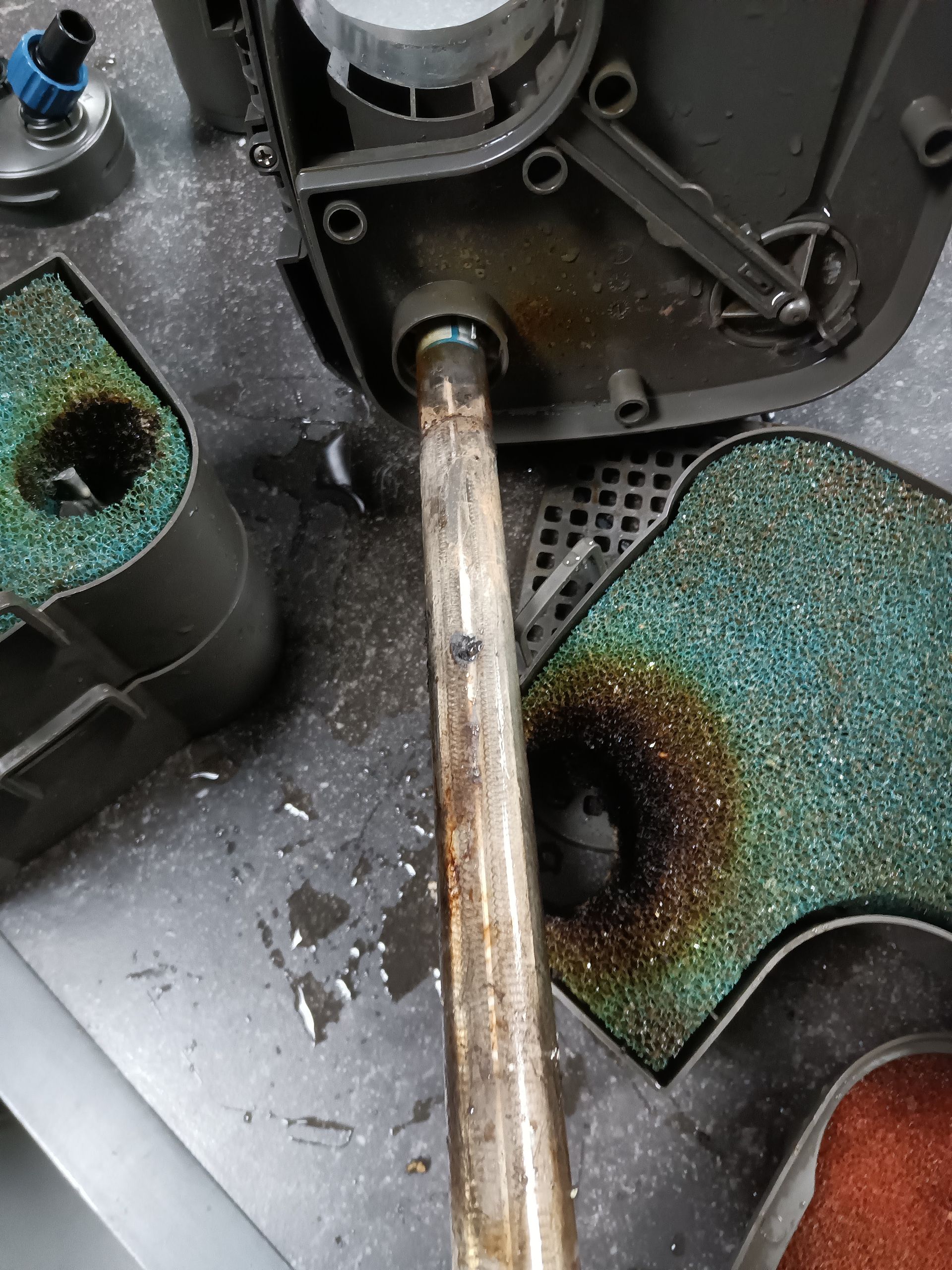 Reparatie aquariumfilters