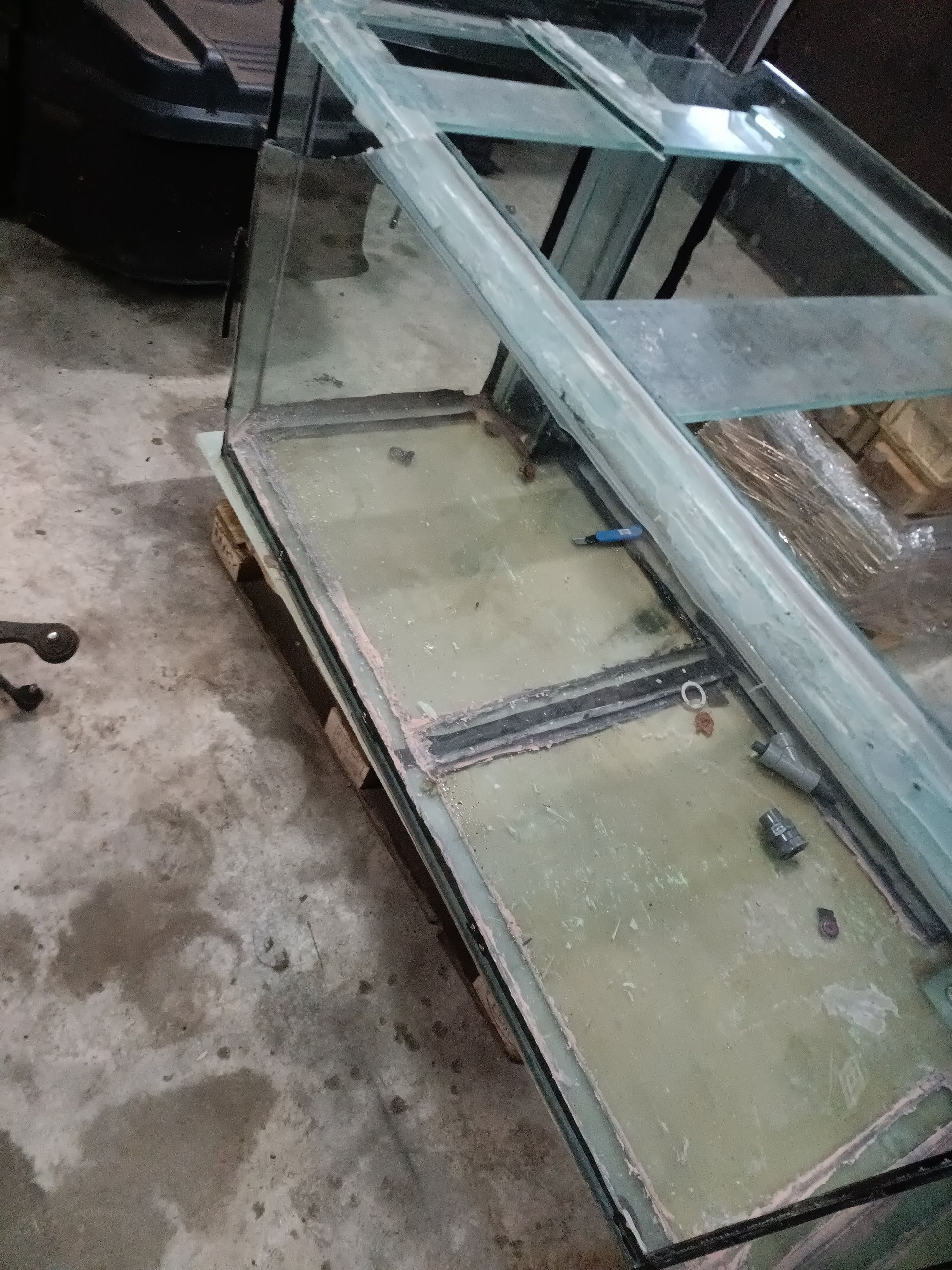 Vervanging voorruit aquarium