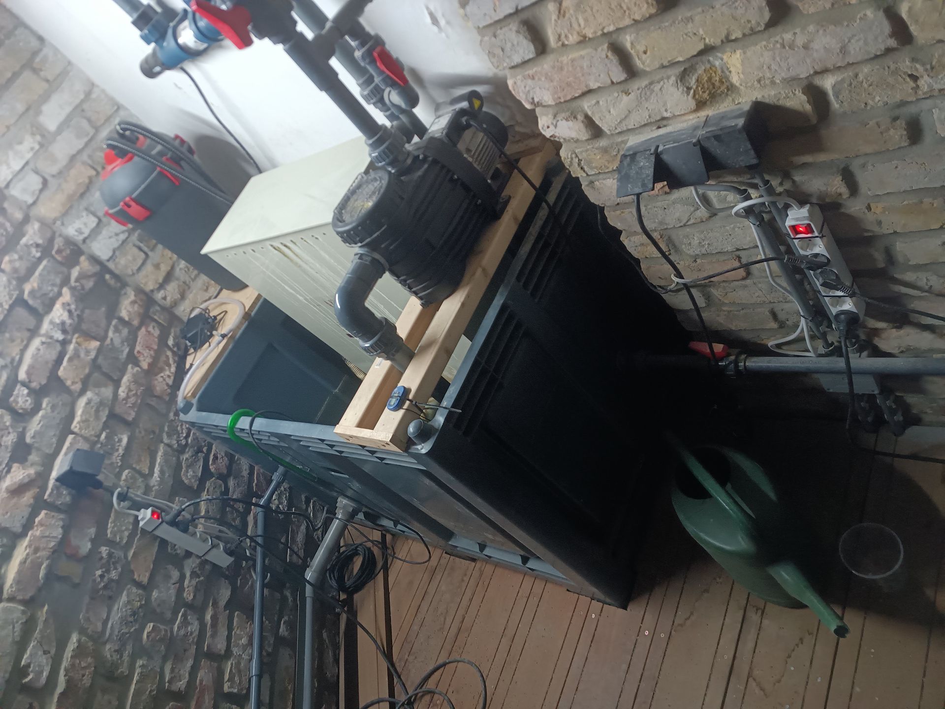 Professioneel aquariumfilter systeem