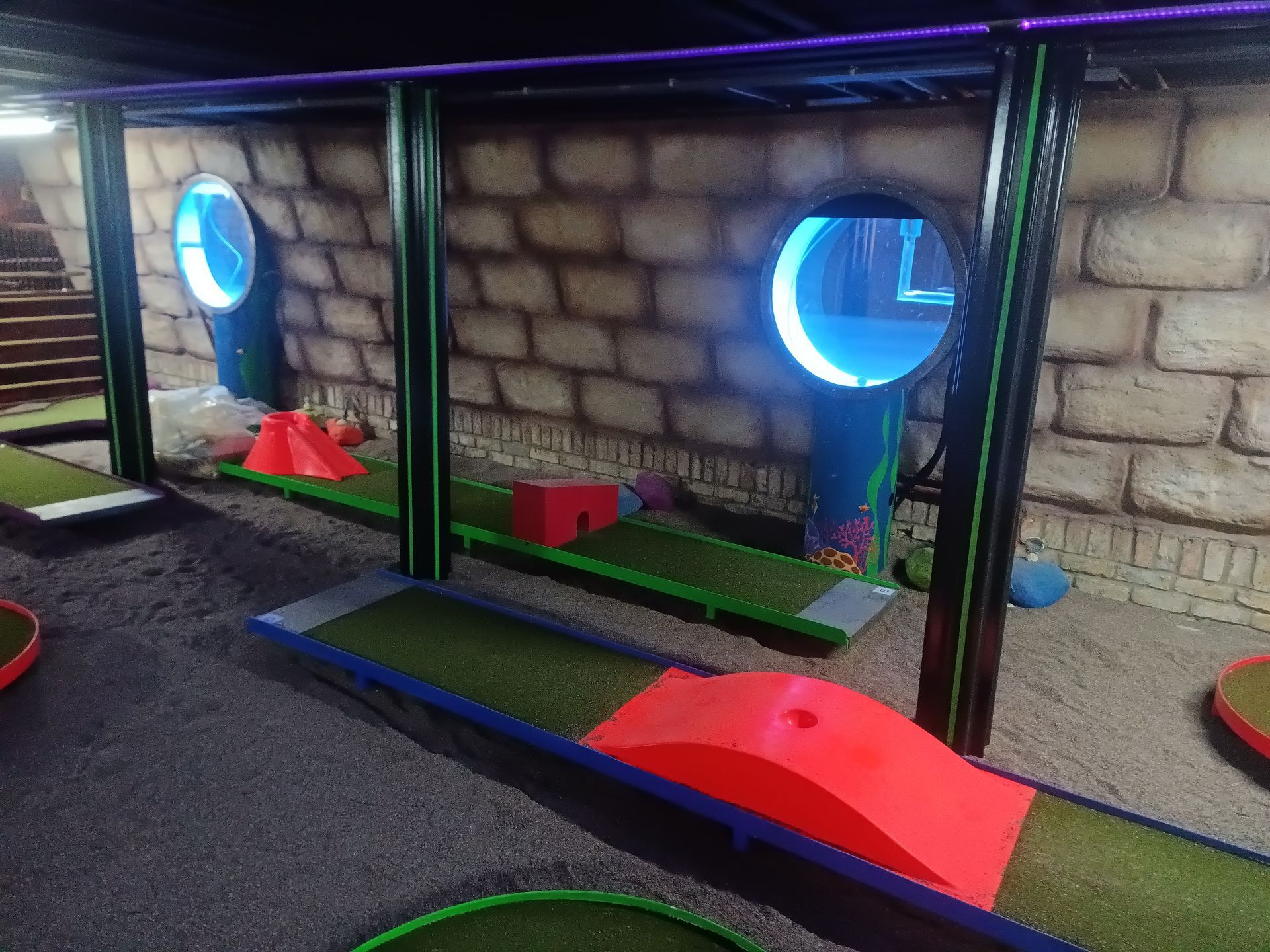 Aquarium onderhoud openbare locatie