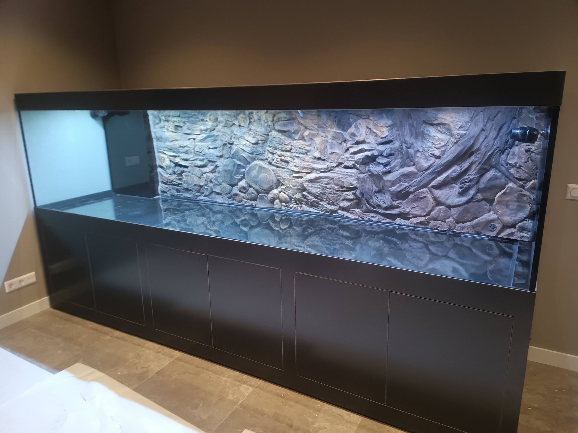 Achtergrond aquarium op maat