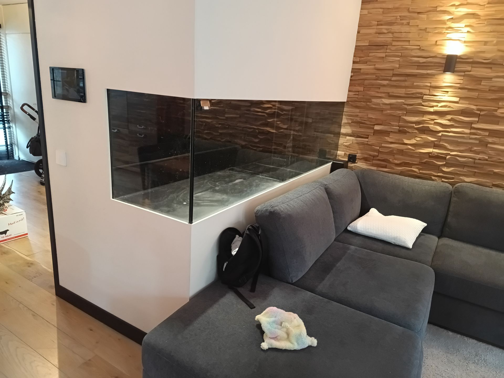 Ingebouwd aquarium laten maken