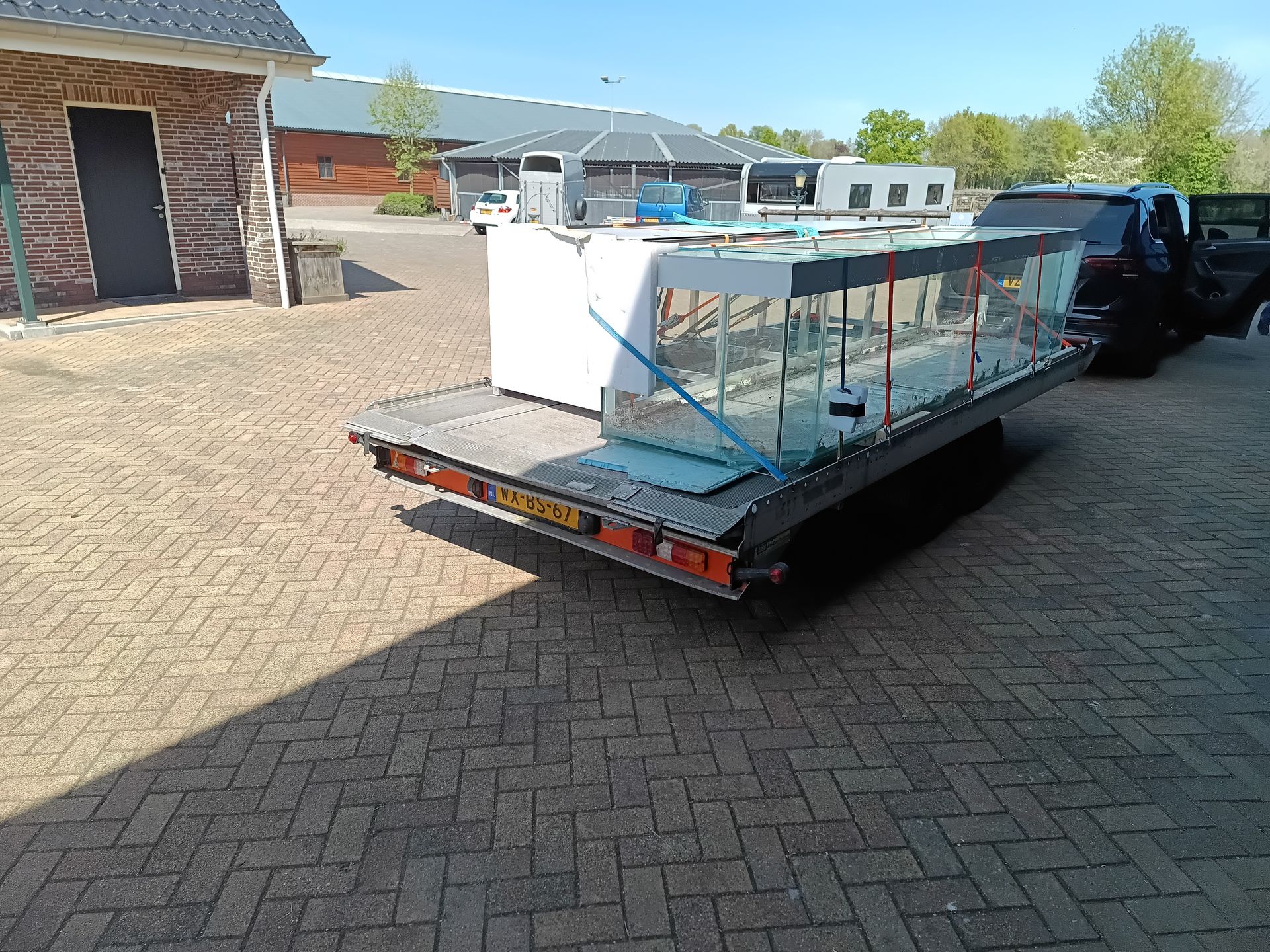 Aquarium laten verhuizen