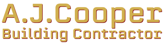 A J Cooper Building Contractor Logo