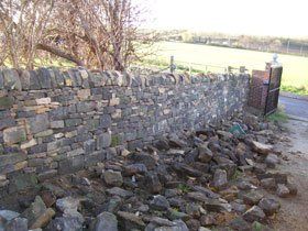 Wet walling - Barnsley, South Yorkshire - Undercut Services Ltd - Wall