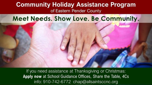Community Holiday Assistance Program of Eastern Pender County, NC