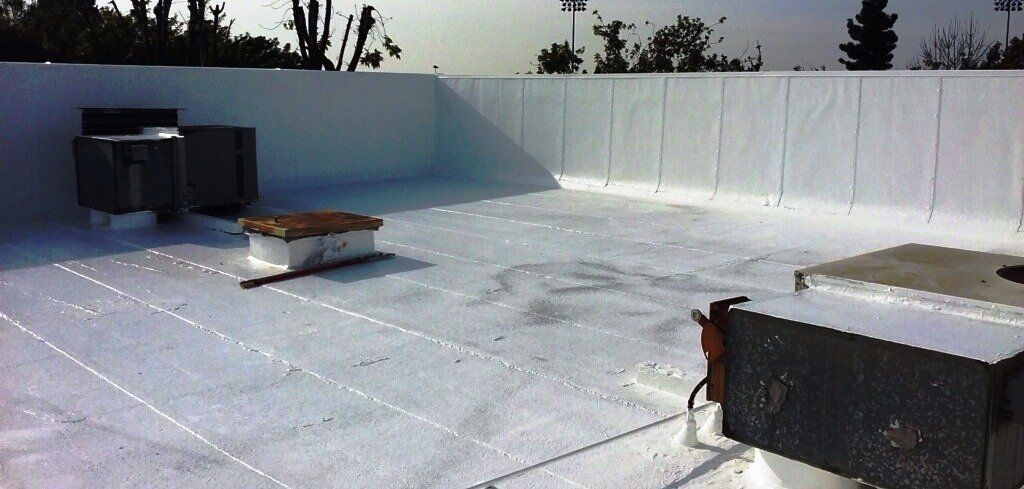 Commercial Roof — Roof With HVAC And Vents in Upland, CA