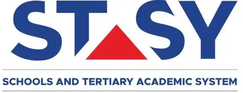 The logo for stasy schools and tertiary academic system