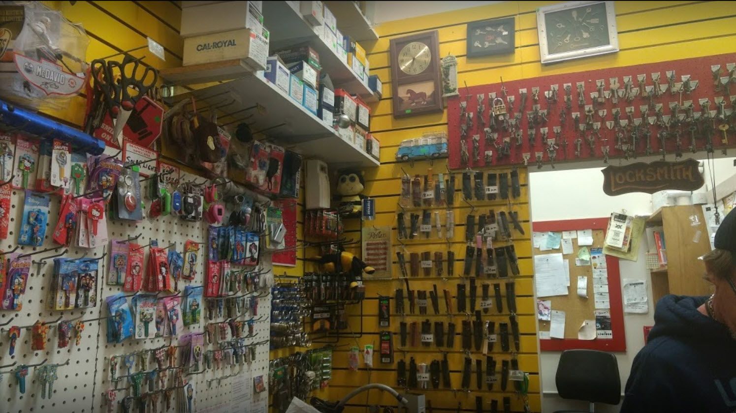inside of beehive lock and safe store
