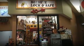 storefront of beehive lock and safe store