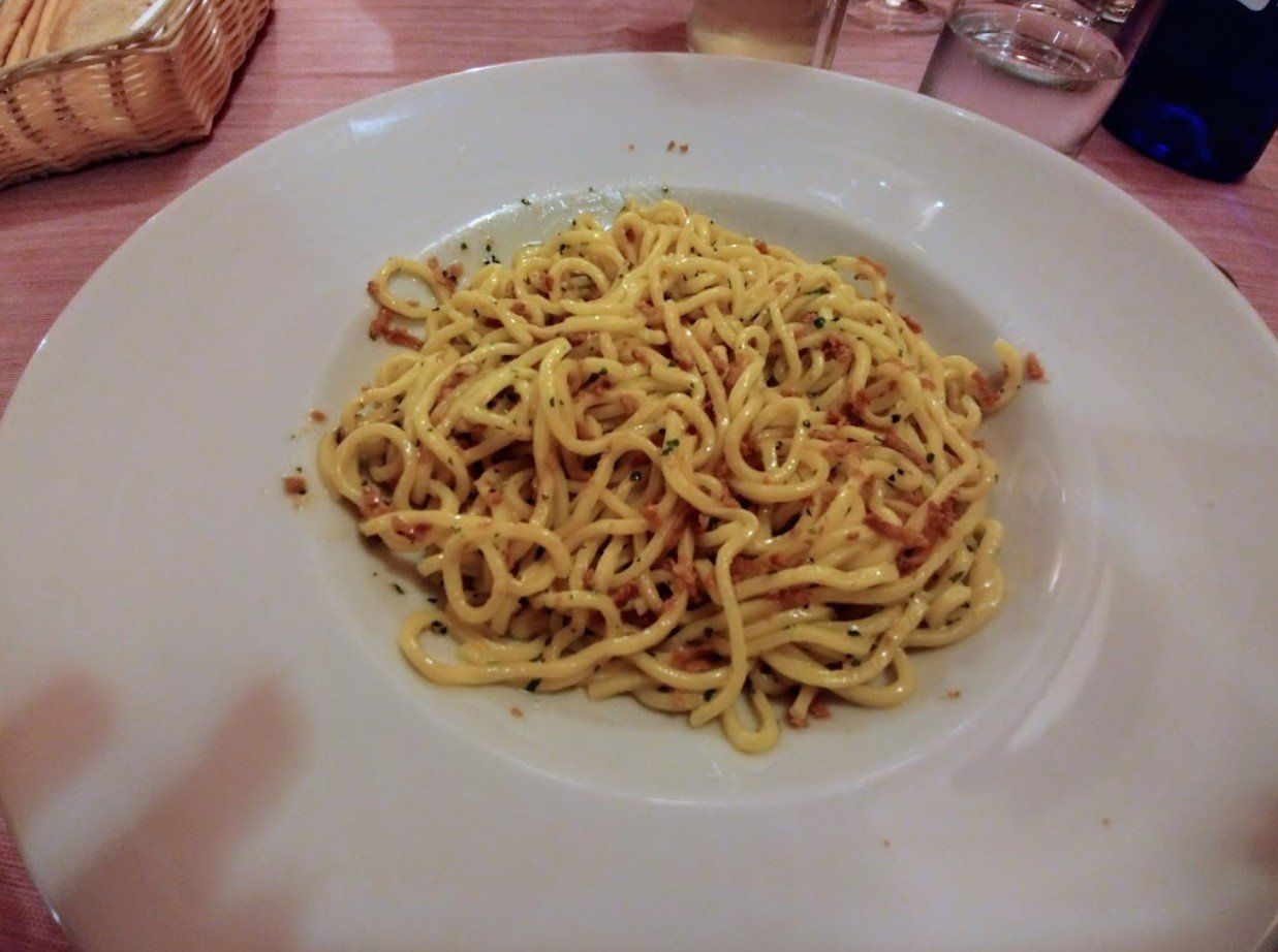 tagliolini al cinghiale