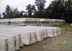Concrete Barriers — North Little Rock, AR — Peterson Concrete
