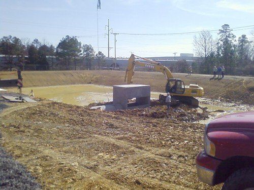 Small Tractor At The Site — North Little Rock, AR — Peterson Concrete